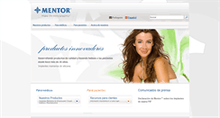 Desktop Screenshot of mentorimplantes.com